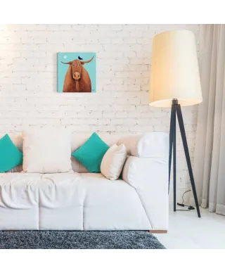 Broon Coo - obraz na płótnie