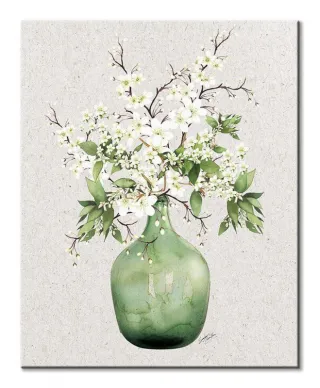 Vase IV - obraz na płótnie