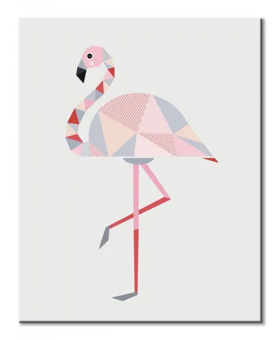 Flamingo - obraz na płótnie