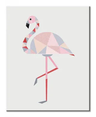 Flamingo - obraz na płótnie