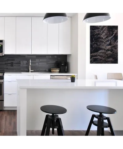 Liść Paproci - obraz na płótnie