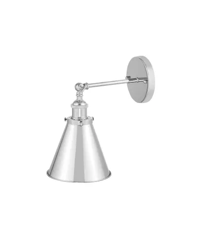 Kinkiet LOFT Chromowany - Lampa ścienna - Rubi W1