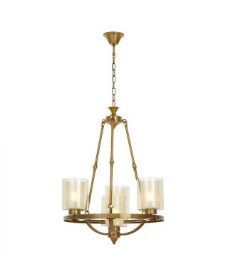 Lampa wisząca - Mosiężna Santini W4