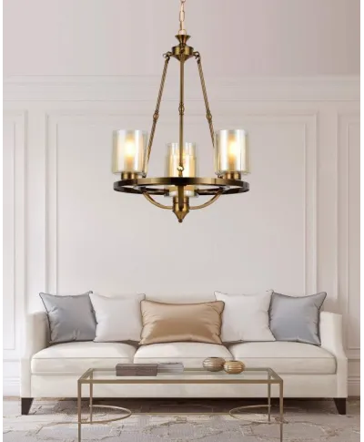 Lampa wisząca - Mosiężna Santini W4