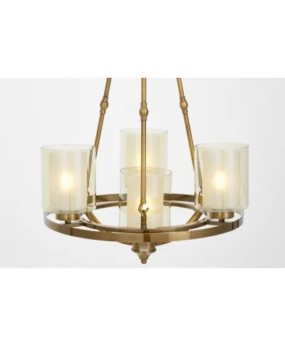 Lampa wisząca - Mosiężna Santini W4