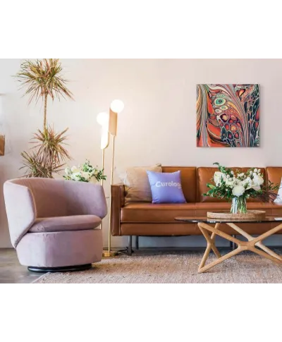 Obraz na płótnie - Do salonu, Sypialni - Woven Secrets - Abstrakcja 1