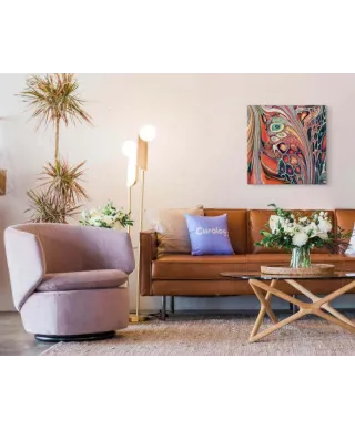 Obraz na płótnie - Do salonu, Sypialni - Woven Secrets - Abstrakcja 1