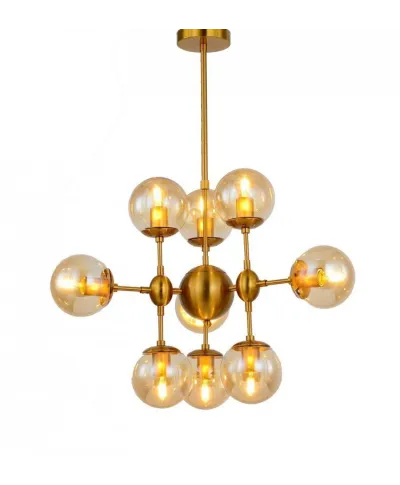 Lampa wisząca - Nowoczesna Gala Brass W10