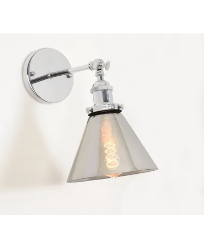 Kinkiet - Lampa ścienna - Chrom Loft - Nubi  W1