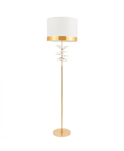 Lampa Podłogowa - Stojąca Biała Milari