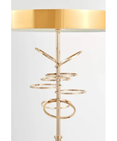 Lampa Podłogowa - Stojąca Biała Milari