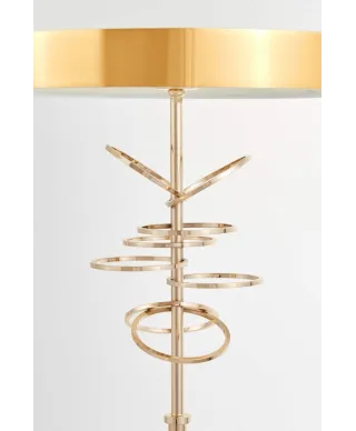 Lampa Podłogowa - Stojąca Biała Milari