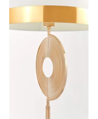 Lampa Stojąca - Podłogowa - Biała Monteroni