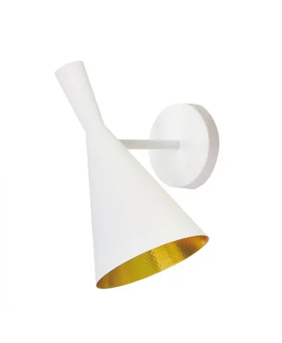 Kinkiet - Lampa ścienna - Biała - Loft - Foggi W1