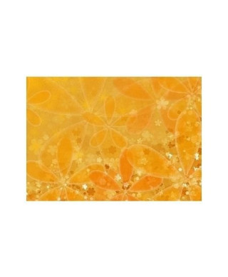 Kwiaty - pomarańcz - reprodukcja