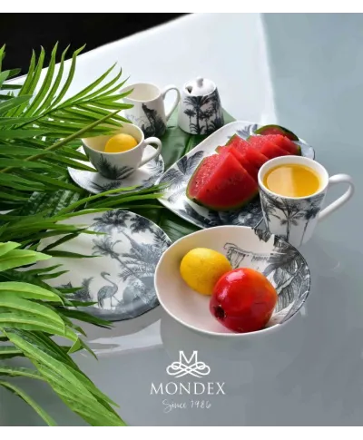 Kubek porcelanowy - Tropical - 360ml