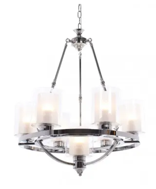 Lampa wisząca - Loft Chromowana Santini W7