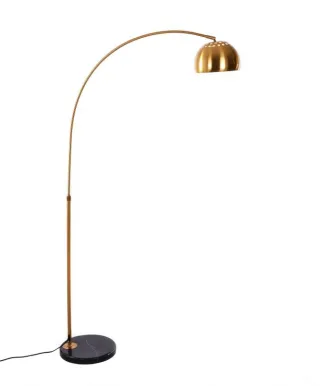 Nowoczesna Lampa mosiężna - Podłogowa - Azzuro C1