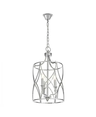 Lampa wisząca - Sufitowa Chromowana Elmont W3