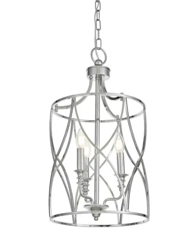 Lampa wisząca - Sufitowa Chromowana Elmont W3