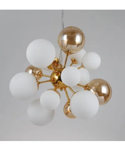 Lampa wisząca - Złota Galaksida W10