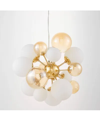 Lampa wisząca - Złota Galaksida W10