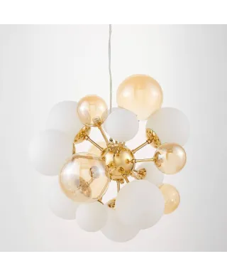 Lampa wisząca - Złota Galaksida W10