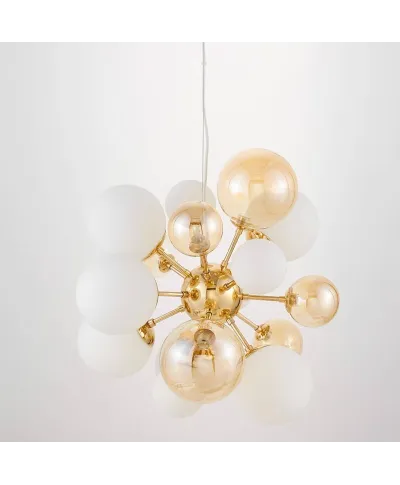 Lampa wisząca - Złota Galaksida W10