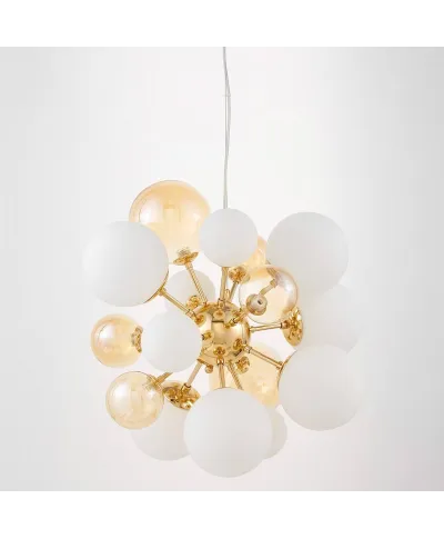 Lampa wisząca - Złota Galaksida W10