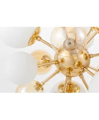 Lampa wisząca - Złota Galaksida W10