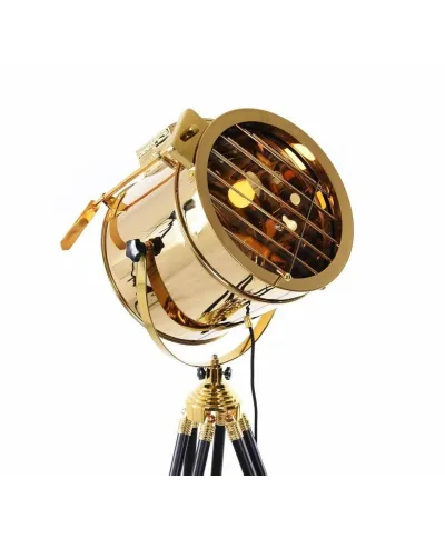 Lampa Stojąca - Podłogowa Złota Futuris