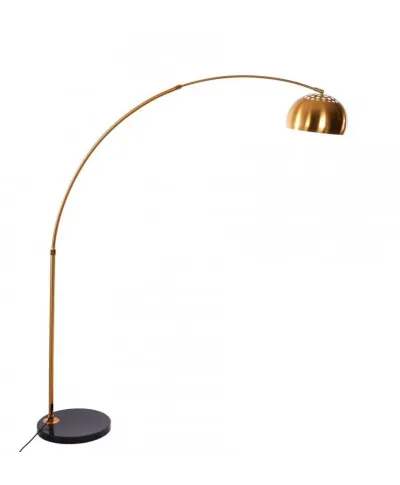 Lampa podłogowa - Stojąca - Mosiężna Azurro B1