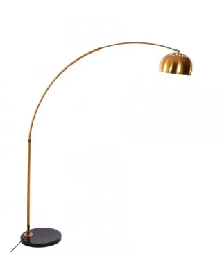 Lampa podłogowa - Stojąca - Mosiężna Azurro B1