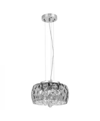 Lampa wisząca - Nowoczesna Chrom Rubina D40