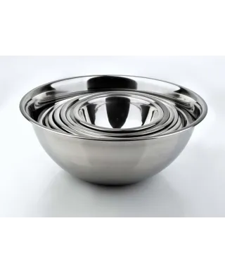 Miska głęboka - stal nierdzewna - Basic Kitchen - 26cm