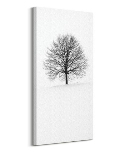 Obraz na płótnie - Samotne Drzewo - 50x100 cm