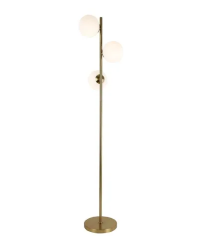 Lampa stojąca - Podłogowa - Złota - Fredica - W3