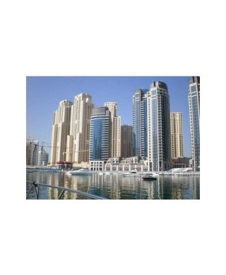 Dubai Marina Buildings - reprodukcja