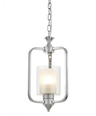 Lampa wisząca chromowana - Loft Altanta W1