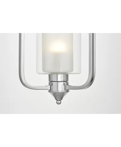 Lampa wisząca chromowana - Loft Altanta W1