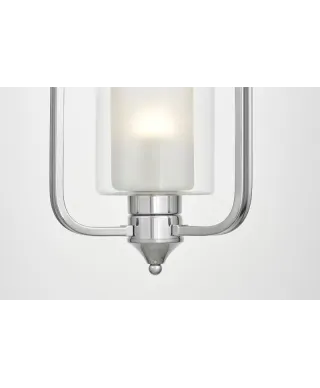 Lampa wisząca chromowana - Loft Altanta W1