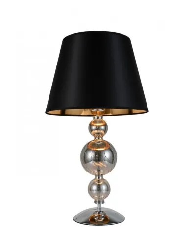 Lampka nocna - Czarna Lampa stołowa Muraneo