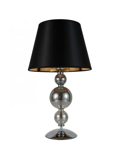 Lampka nocna - Czarna Lampa stołowa Muraneo