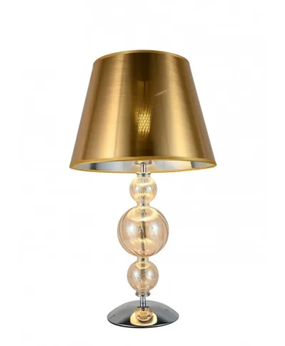 Lampka nocna - Złota Lampa stołowa Muraneo