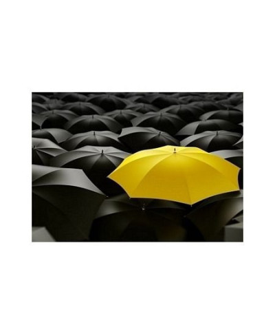 yellow umbrella - reprodukcja