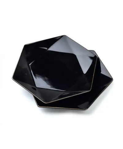 Komplet talerzy płaskie 32x28cm - RALPH BLACK