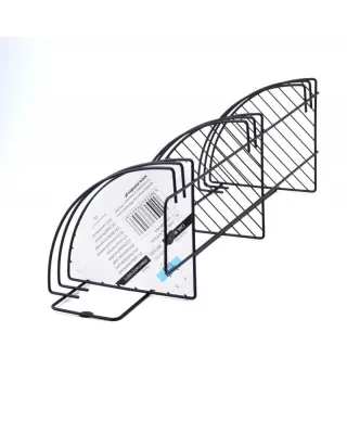 Półka łazienkowa 3-półkowa - CARL BLACK