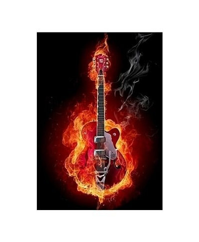 Fire guitar - reprodukcja