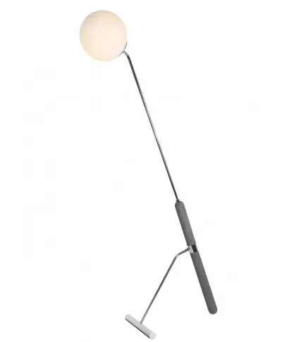Lampa podłogowa - Stojąca - Chrom 145cm - Granino W1