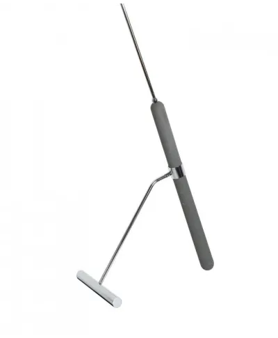 Lampa podłogowa - Stojąca - Chrom 145cm - Granino W1